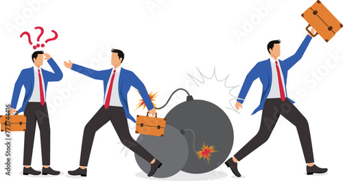 Social phobia, social distance, suspicion or mistrust, strained interpersonal relationships, bombs between every businessman