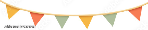 Bunting party flags