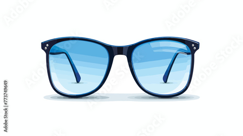 Glasses design vector glasses icon with a simple concept 