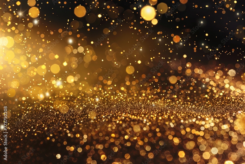 golden wave Sparkling texture light and glitter abstract background, copy space christmas and Birthday banner card golden wave Sparkling texture light and glitter abstract background, copy space christmas and Birthday banner card