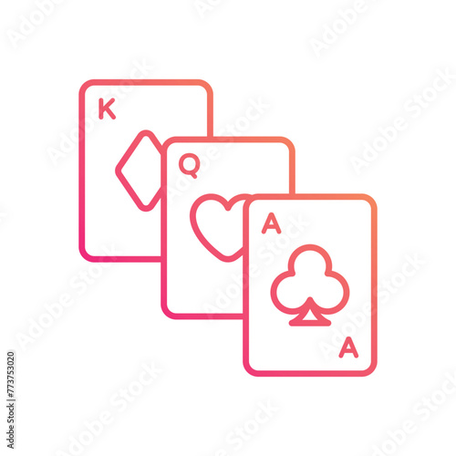 Rummy vector icon