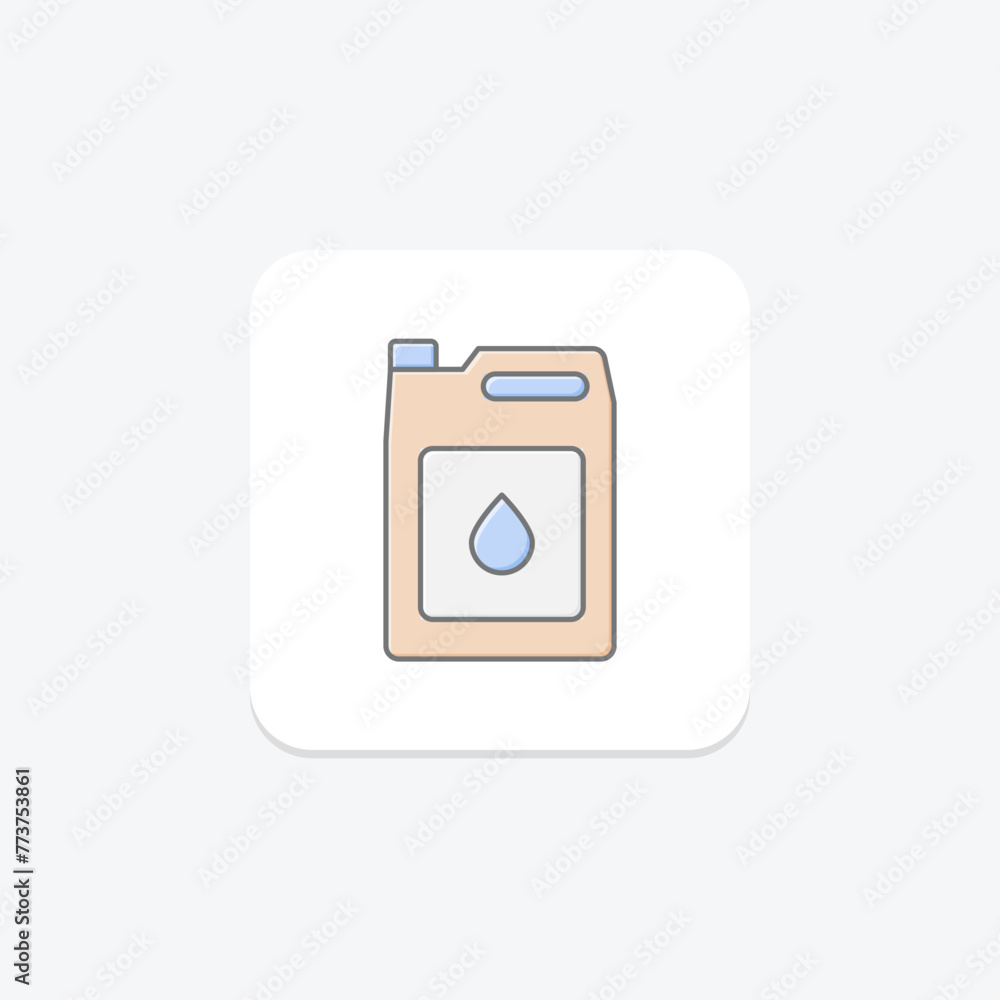 Oil Gallon icon, gallon, fuel, petroleum, liquid, editable vector, pixel perfect, illustrator ai file Oil Gallon icon, gallon, fuel, petroleum, liquid, editable vector, pixel perfect, illustrator ai file