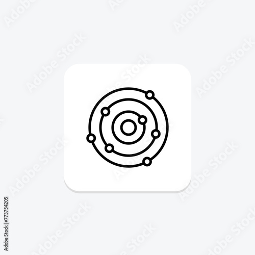 Microscopic Organism icon, organism, microorganism, cell, biology, editable vector, pixel perfect, illustrator ai file
