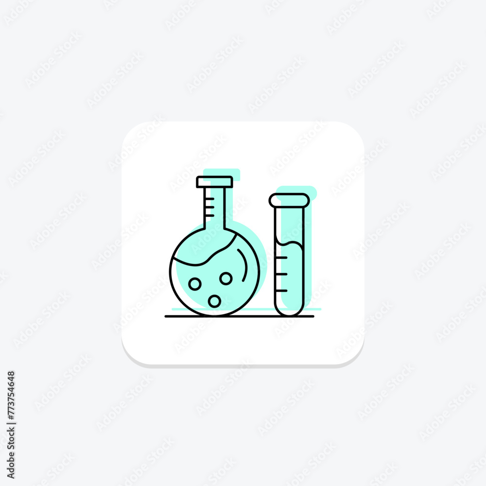 Chemistry icon, science, lab, chemical, reaction, editable vector, pixel perfect, illustrator ai file Chemistry icon, science, lab, chemical, reaction, editable vector, pixel perfect, illustrator ai file