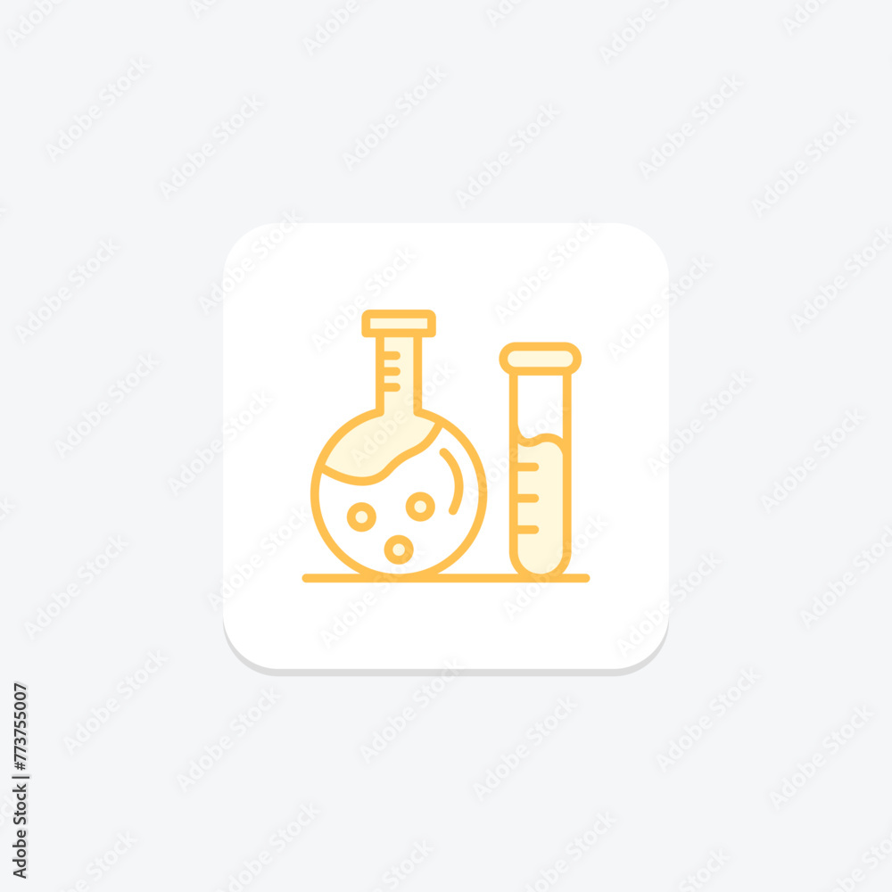 Chemistry icon, science, lab, chemical, reaction, editable vector, pixel perfect, illustrator ai file Chemistry icon, science, lab, chemical, reaction, editable vector, pixel perfect, illustrator ai file
