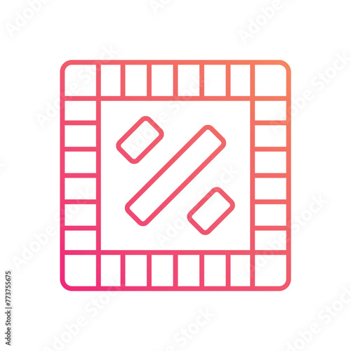 Monopoly vector icon