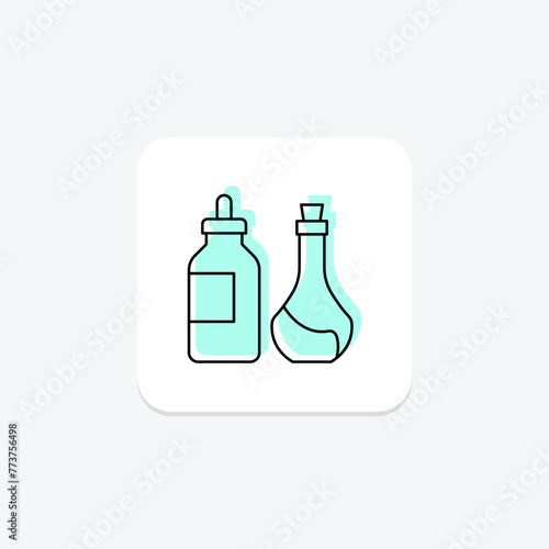 Beauty Essences icon, essences, skincare, face, beauty, editable vector, pixel perfect, illustrator ai file