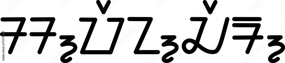 Illustration vector graphic of the name Spencer, sundanese script, unique font. Great for printing on your personal items Illustration vector graphic of the name Spencer, sundanese script, unique font. Great for printing on your personal items