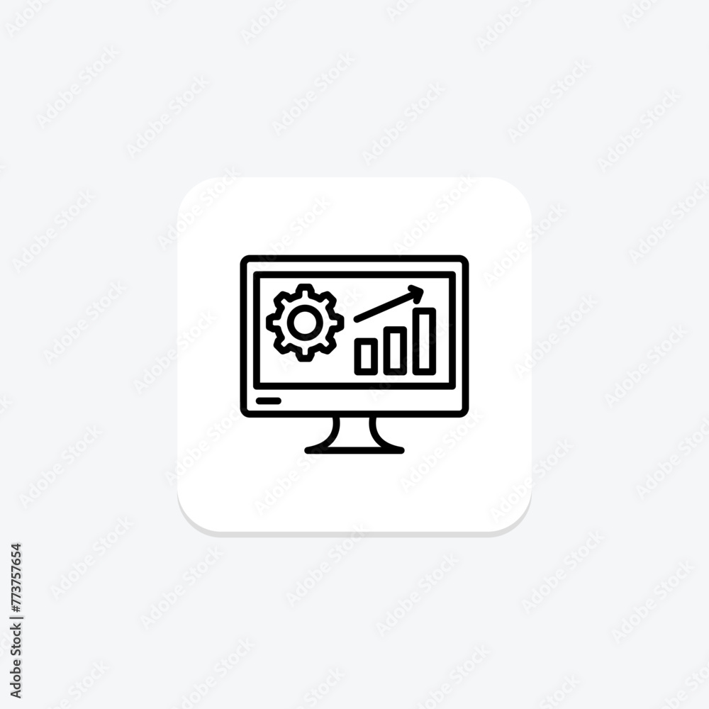 Online Graph Setting icon, online, graph, setting, data, editable vector, pixel perfect, illustrator ai file Online Graph Setting icon, online, graph, setting, data, editable vector, pixel perfect, illustrator ai file