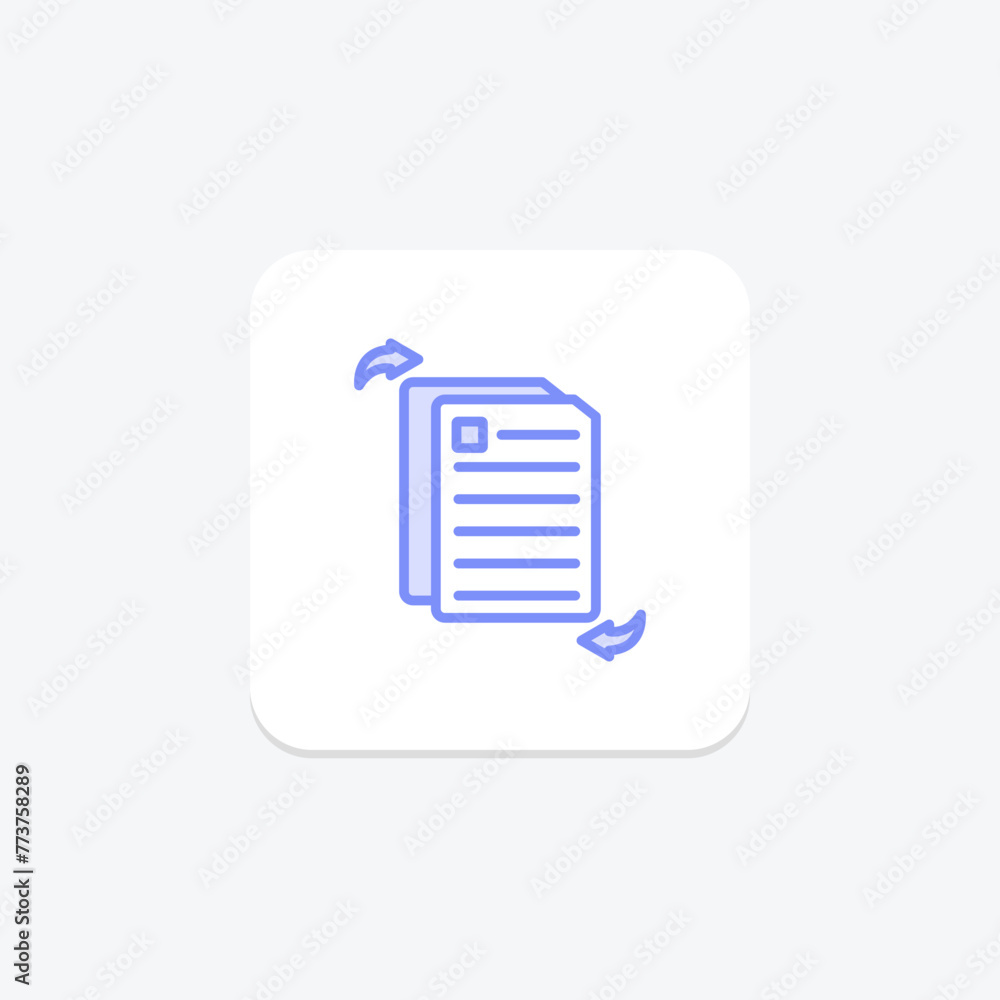Document Sharing icon, sharing, share, file, collaboration, editable vector, pixel perfect, illustrator ai file Document Sharing icon, sharing, share, file, collaboration, editable vector, pixel perfect, illustrator ai file
