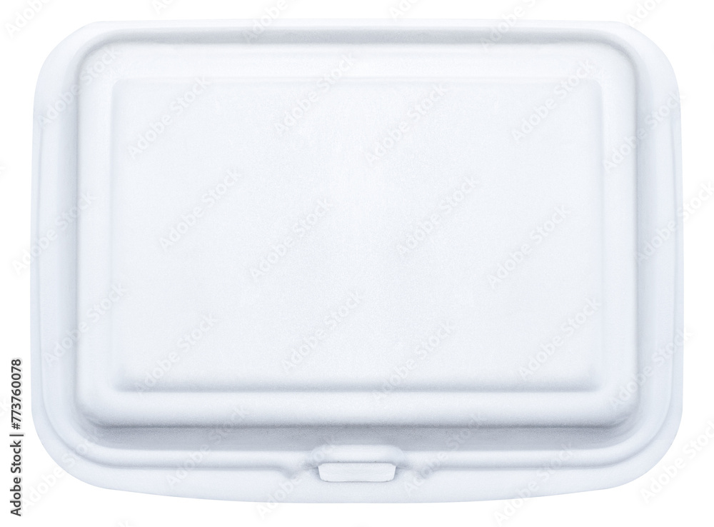 White foam box White foam box
