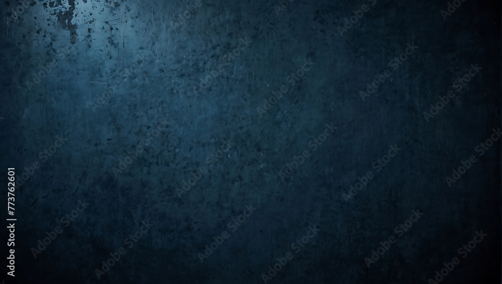 Fototapeta premium Textured blue painted background. AI generated