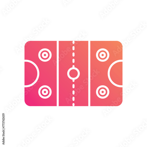 Air Hockey vector icon