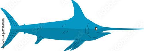 Swordfish Cartoon