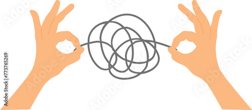 Metaphor for solving difficult situations