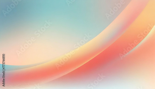 light scarlet yellow blue background, smooth lines and gradients, soft glow, for text and presentations