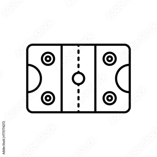 Air Hockey vector icon