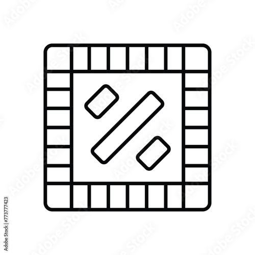 Monopoly vector icon