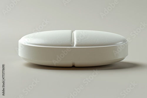 Paracetamol pill, white pill, medication, pain reliever