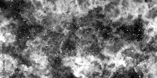 Black and ash charcoal dust explosion. Rough distressed overlay black and white Grunge style cracked texture. Defocused Lights and Dust Particles. Aqua painted texture grungy design.