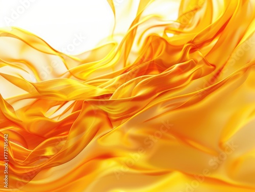 A yellow and orange flame is depicted in the image