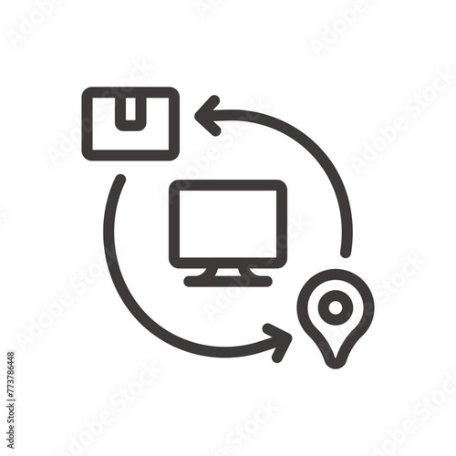 物流システムのアイコン