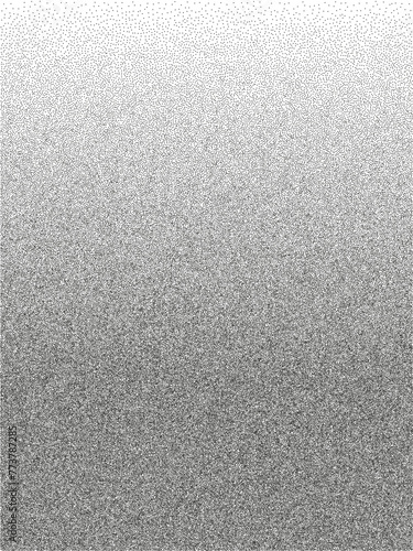 A grunge-style vertical banner with black dots. The effect of sand granularity.Vector illustration.4.