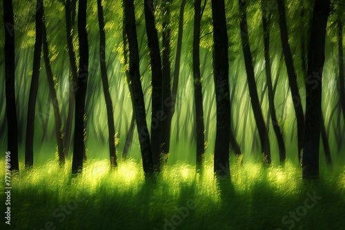 Forest trees   nature green wood sunlight backgrounds   forest trees   forest trees