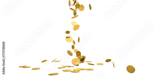 GOLD COIN INDIAN RUPEE.Gold rupee coins. Indian money, stacked golden coins. Rupee cash, currency isolated on white background vector icons. Money gold currency, cash wealth golden rupee illustration
 photo