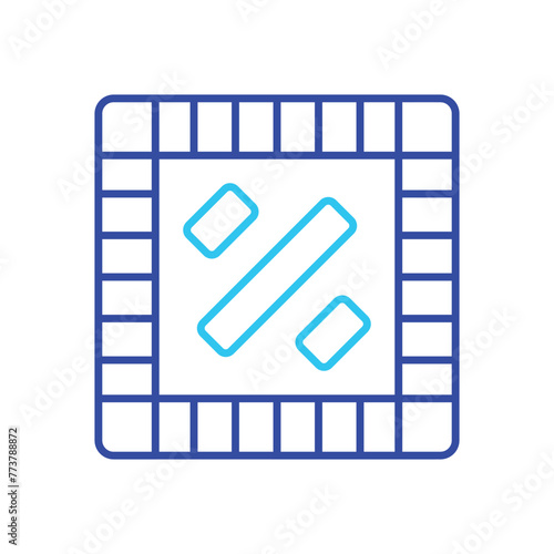 Monopoly vector icon