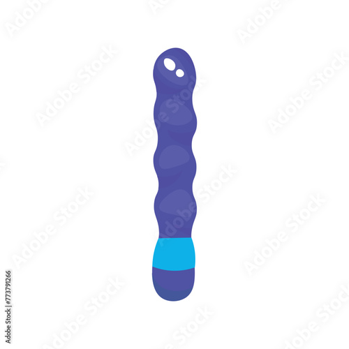 Sex toy on white background