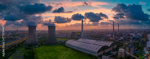Photography Aerial Photography of Scenery in Wujing Industrial Zone, Minhang District, Shang