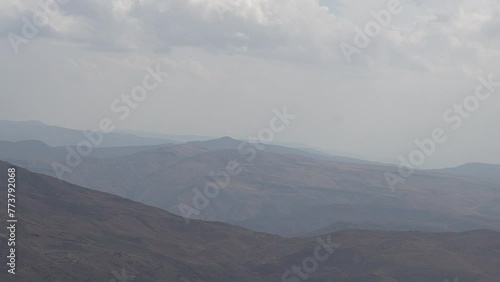 Fort Munro Pakistan Sulaiman Mountains Range view slow motion 240fps  photo