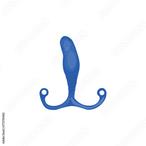 Sex toy on white background