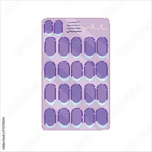 Set of fake nail tips for m...