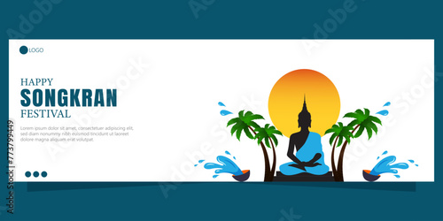 Songkran Day is the traditional Thai New Year, celebrated with water fights and religious rituals symbolizing cleansing and renewal.