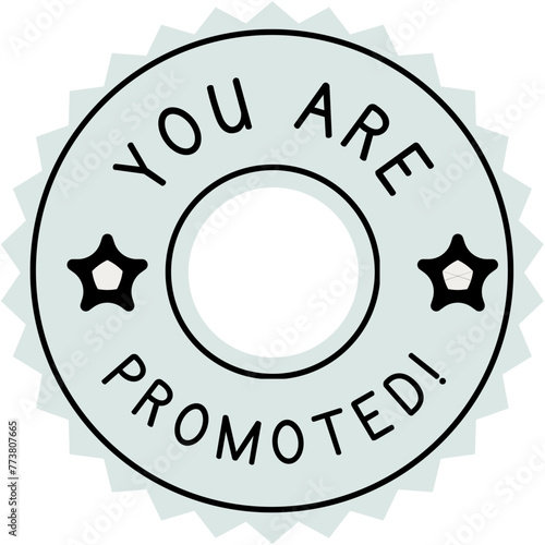 you are promoted 
