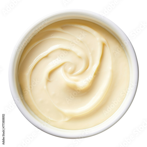 Mayonnaise isolated on transparent background Remove png, Clipping Path, pen tool