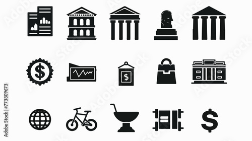 Deposi icon or logo isolated sign symbol vector