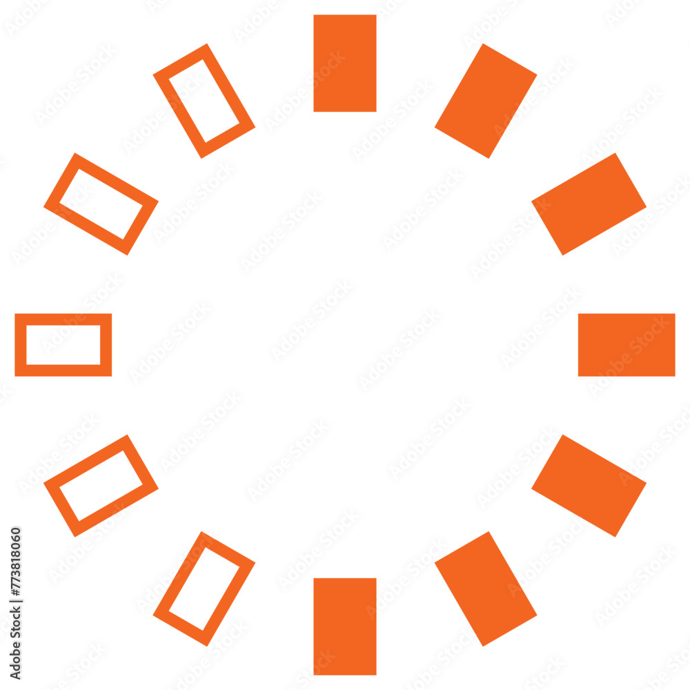The progress of loading icon, processing of working sign, downloading symbol The progress of loading icon, processing of working sign, downloading symbol