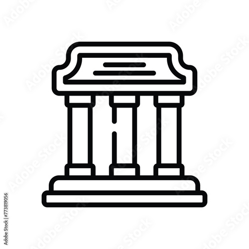 Courthouse  icon design