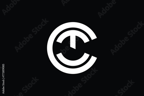 leter c logo, letter t logo, lette ct logo, letter ct fashion logo, fashion company iconic logo letter t