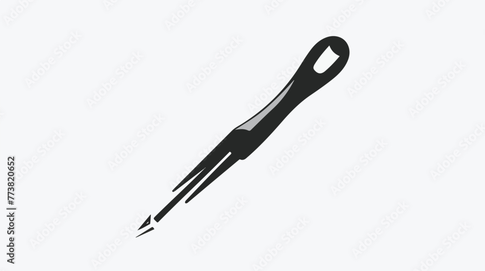 Scalpel icon isolated sign symbol vector illustration