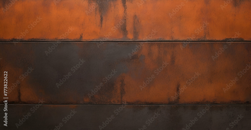 Naklejka premium old rusty plate