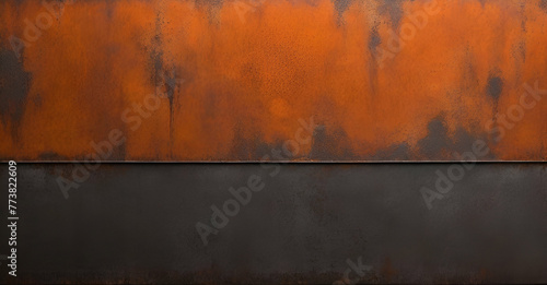 old rusty plate background