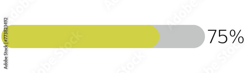 The progress of loading icon, processing of working sign, downloading symbol