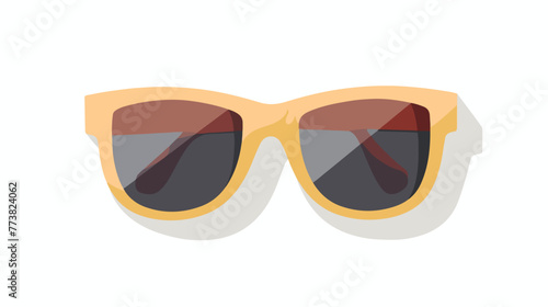 Sunglasses - flat style stock vector icon illustration