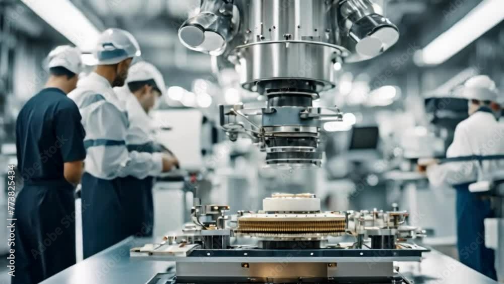 A detailed, step-by-step journey through a state-of-the-art semiconductor fabrication facility. A detailed, step-by-step journey through a state-of-the-art semiconductor fabrication facility.