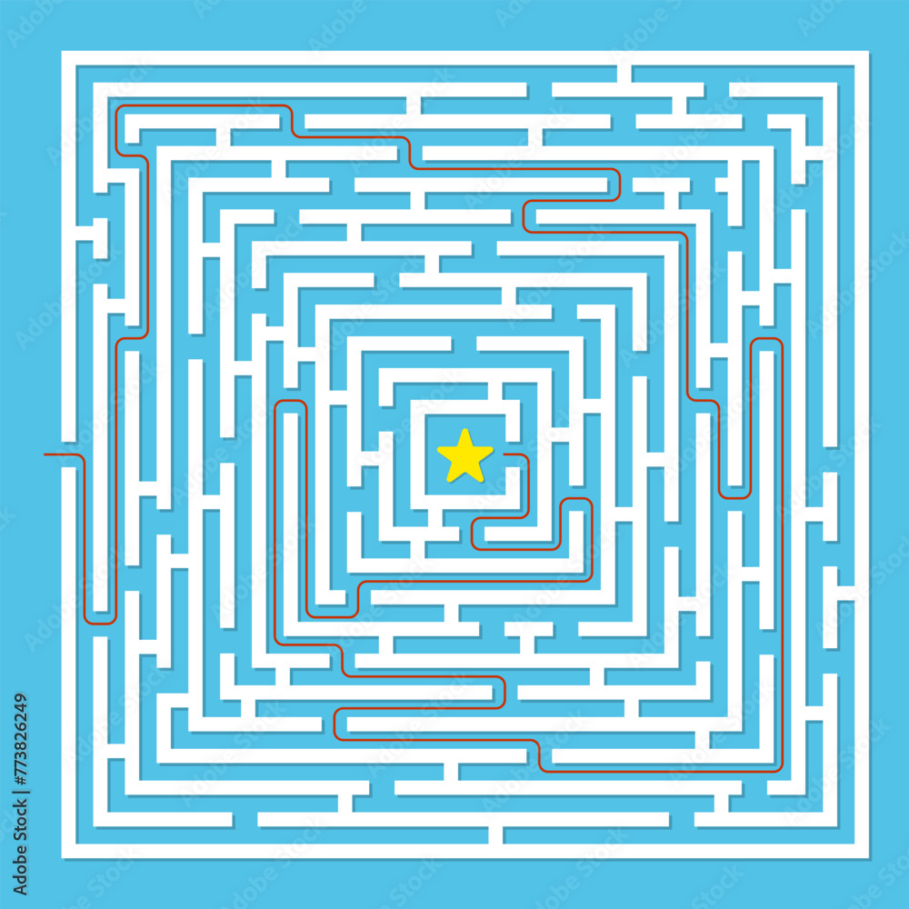 Maze, labyrinth game. Find the way or exit puzzle. Vector illustration. Maze, labyrinth game. Find the way or exit puzzle. Vector illustration.