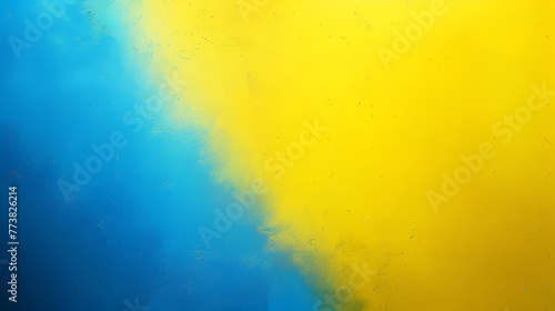 Abstract colors spray graphic design blue gradient background with yellow